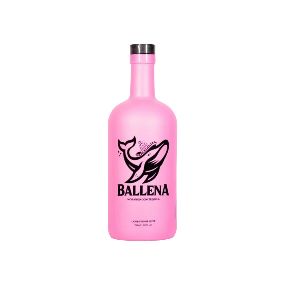 LICOR BALLENA MORANGO COM TEQUILA 750ML