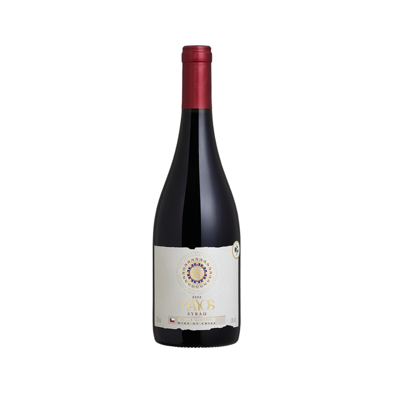 VINHO CHILENO TINTO SYRAH MAYOS 750ML